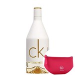 CK In2U For Her Calvin Klein Eau de Toilette - Perfume Feminino 50ml + Nécessaire Pink Beleza na Web