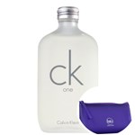 Ficha técnica e caractérísticas do produto CK One Calvin Klein Eau de Toilette - Perfume Unissex 100ml+Beleza na Web Roxo - Nécessaire