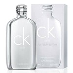 Ficha técnica e caractérísticas do produto CK One Platinum Masculino 100ml - Calvin Klein