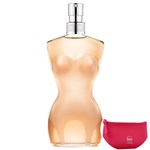 Classique Jean Paul Gaultier Eau de Toilette - Perfume Feminino 50ml+Beleza na Web Pink - Nécessaire