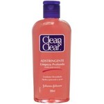 Clean & Clear Loção Adstrigente Facial Limpeza Profunda 200Ml