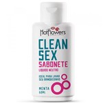 Ficha técnica e caractérísticas do produto Clean Sex Sabonete Liquido Menta 60ml Hot Flowers