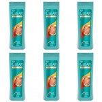 Clear Anticaspa Antipoluição Shampoo 200ml (kit C/06)