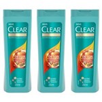 Ficha técnica e caractérísticas do produto Clear Anticaspa Antipoluição Shampoo 200ml - Kit com 03