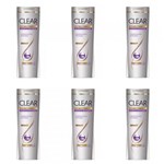 Ficha técnica e caractérísticas do produto Clear Anticaspa Hidratação Intensa Shampoo 200ml (Kit C/06)
