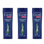 Ficha técnica e caractérísticas do produto Clear Men Alívio da Coceira Shampoo 200ml (Kit C/03)