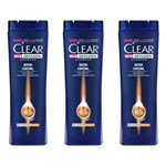 Ficha técnica e caractérísticas do produto Clear Men Queda Control Shampoo 200ml (Kit C/03)