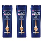Ficha técnica e caractérísticas do produto Clear Men Queda Control Shampoo 200ml - Kit com 03