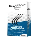 Ficha técnica e caractérísticas do produto Cleartop Shampoo Anticaspa Cetoconazol 200Ml Pano Branco