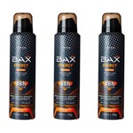 Ficha técnica e caractérísticas do produto Cless Bax Energy Antitranspirante Masculino Desodorante Aerossol 150ml (Kit C/03)