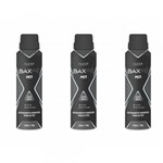 Ficha técnica e caractérísticas do produto Cless Bax Extreme Desodorante Aerossol Antitranspirante 150ml (Kit C/03)