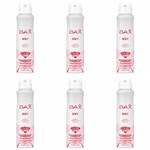 Ficha técnica e caractérísticas do produto Cless Bax Sexy Antitranspirante Feminino Desodorante Aerossol 150ml (Kit C/06)