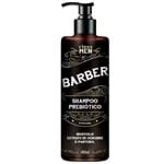 Ficha técnica e caractérísticas do produto Cless Men Barber Shampoo PrebiÃ³tico 480ml - Incolor - Dafiti