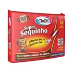Clin Off Super Sequinho Econômica Fralda Infantil Xg C/18 (kit C/03)
