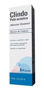 Ficha técnica e caractérísticas do produto Clindo Pele Acneica Mousse de Limpeza 60g Stiefel