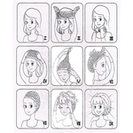 Ficha técnica e caractérísticas do produto Clipe Meninas bonitas no grampo no cabelo Frente bang Fringe Hair Extension peda?o fino