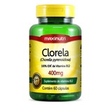 Clorela 400mg - Maxinutri - 60 Cápsulas