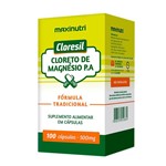 Ficha técnica e caractérísticas do produto Cloresil Cloreto de Magnésio P.A Maxinutri 60 Cápsulas