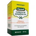 Ficha técnica e caractérísticas do produto Cloresil Cloreto Magnésio P a 500mg Maxinutri 60 Cápsulas