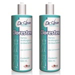 Cloresten Shampoo Antibacteriano Dr. Clean - 500 Ml - COMBO 2 UNIDADES - Agener União