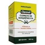 Ficha técnica e caractérísticas do produto Cloreto de Magnesio Cloresil 500Mg 60 Capsulas Maxinutri