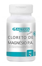 Ficha técnica e caractérísticas do produto Cloreto de Magnésio PA 60 Cápsulas -Gaction