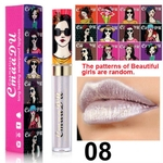Ficha técnica e caractérísticas do produto CmaaDu Sexy Matte Glitter Shimmer Batom Líquido Hidratante Lip Gloss Maquiagem
