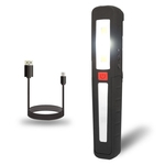 Ficha técnica e caractérísticas do produto COB + LED recarreg¨¢vel Magnetic Torch flex¨ªvel Inspe??o Lamp Cordless Worklight
