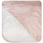 Ficha técnica e caractérísticas do produto Cobertor de Bebê Laço Sherpam Liso Rosa