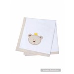 Ficha técnica e caractérísticas do produto Cobertor Papi Toys 1,10m X 90cm 01 Un Urso Bege