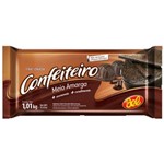 Ficha técnica e caractérísticas do produto Cobertura Confeiteiro Chocolate Meio Amargo 1,01kg