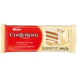 Ficha técnica e caractérísticas do produto Cobertura Fracionada Confeiteiro Sabor Chocolate Branco Harald 1,050kg