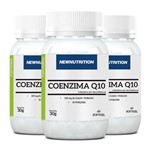 Coenzima Q10 100mg - 3 Un de 60 Cápsulas - NewNutrition