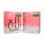 Ficha técnica e caractérísticas do produto Coffret Benetton United Dreams Together Feminino - Eau de Toilette 80ml + Body Spray 150ml