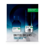 Ficha técnica e caractérísticas do produto Coffret Benetton United Dreams Together Masculino - Eau de Toilette 100ml + Body Spray 150ml