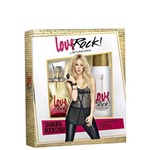 Ficha técnica e caractérísticas do produto Coffret Feminino Love Rock! By Shakira Feminino Eau de Toilette 80ml + Desodorante 150ml