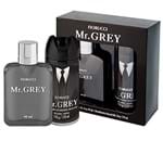 Ficha técnica e caractérísticas do produto Coffret Masculino Mr. Grey Fragrance For Men Fiorucci Deo Colônia 90ml + Desodorante 170ml