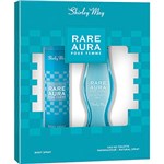 Ficha técnica e caractérísticas do produto Coffret Shirley May Perfume Rare Aura Feminino 50ml e Desodorante 75ml