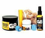 Ficha técnica e caractérísticas do produto Cola gel megahair fita adesiva 50gr + kit + rem +mascara g8