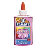 Ficha técnica e caractérísticas do produto Cola Para Slime Geleca Rosa Translúcida Elmers Toyng Clear Glue 147 Ml