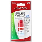Ficha técnica e caractérísticas do produto Cola para Unhas First Kiss Secagem Rápida