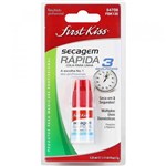 Ficha técnica e caractérísticas do produto Cola para Unhas Postiças First Kiss Secagem Rápida