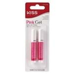 Ficha técnica e caractérísticas do produto Cola para Unhas Postiças Kiss NY - Pink Gel 1 Un