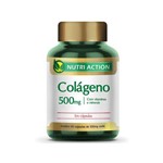 Ficha técnica e caractérísticas do produto Colágeno - 500 Mg - 60 Capsulas - Nutri Action