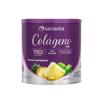 Ficha técnica e caractérísticas do produto Colágeno Abacaxi com Hortelã - 300g - Sanavita