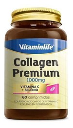Ficha técnica e caractérísticas do produto Colágeno Collagen Premium 60 Capsulas Vitaminlife