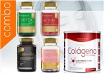 Ficha técnica e caractérísticas do produto Colágeno + Detox + Capilla Hair 30 Comp. + Colágeno Frutas Vermelhas Lata + Actlin / Upnutri