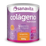 Ficha técnica e caractérísticas do produto Colágeno Hidrolisado - 300g Tangerina - Sanavita