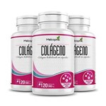 Ficha técnica e caractérísticas do produto Colageno Hidrolisado 100% Puro 300mg 3x120 Cápsulas Melcoprol - Vitamina - 1 Unidade