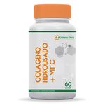 Ficha técnica e caractérísticas do produto Colágeno Hidrolisado 500mg + Vitamina C 300mg 60 Doses